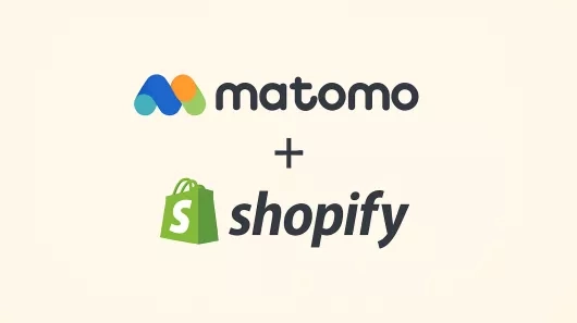 Matomo and Shopify Logo