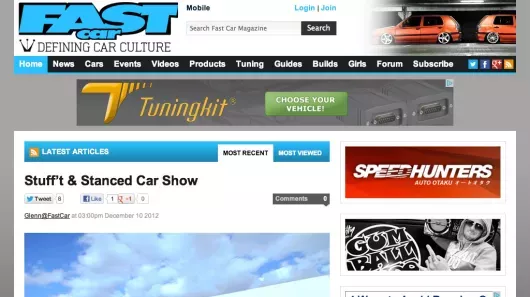 Fastcar website