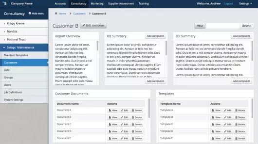 Magic5 Software - UI Design